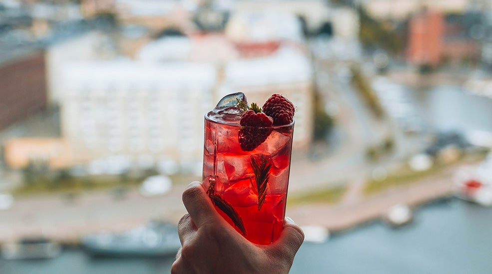 Cocktails in the Sky accommodation package for two from €159