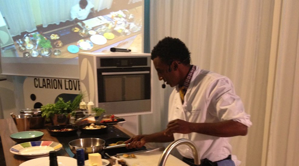 Experience Marcus Samuelsson cooking live at Gillet Hotel in Uppsala