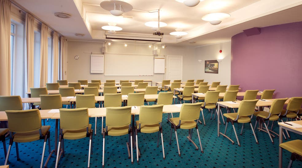 Modern conference room at Amanda Hotel in Haugesund