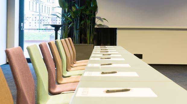 Bright and modern conference room at Malmo Live Hotel in Malmo