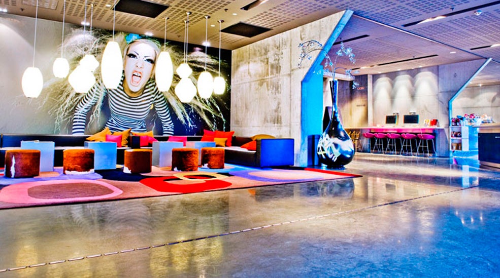 Trendy common area at Comfort Hotel Square in Stavanger