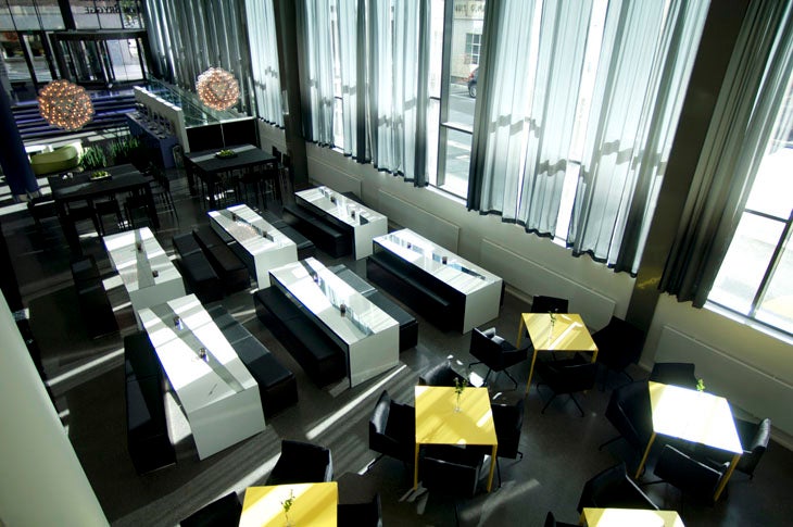 Dining area at Comfort Hotel Union Brygge in Drammen