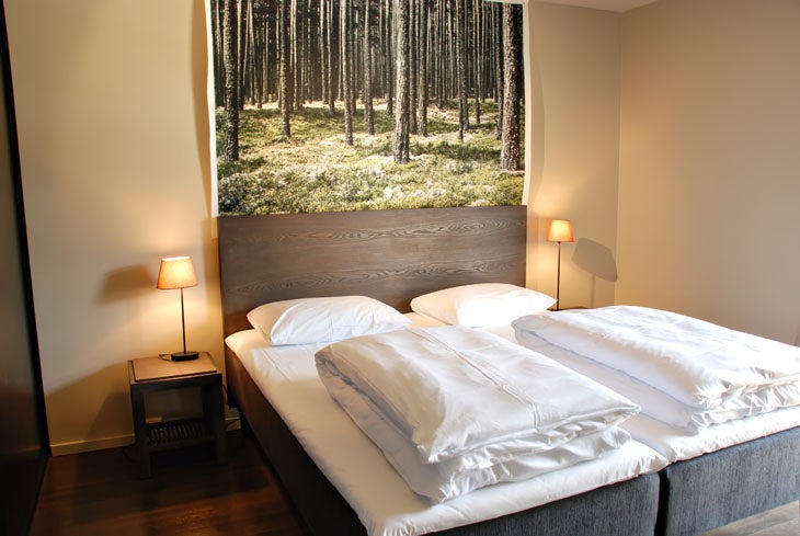 Stylish standard double room at Norrefjell Ski & Spa Hotel in Norrefjell