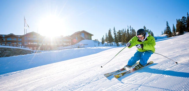Take advantage of the first-class Norrefjell skiing facilities at Norrefjell Ski & Spa Hotel in Norrefjell