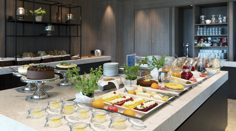 Large and tasteful buffet at Quality Airport Hotel Stavanger
