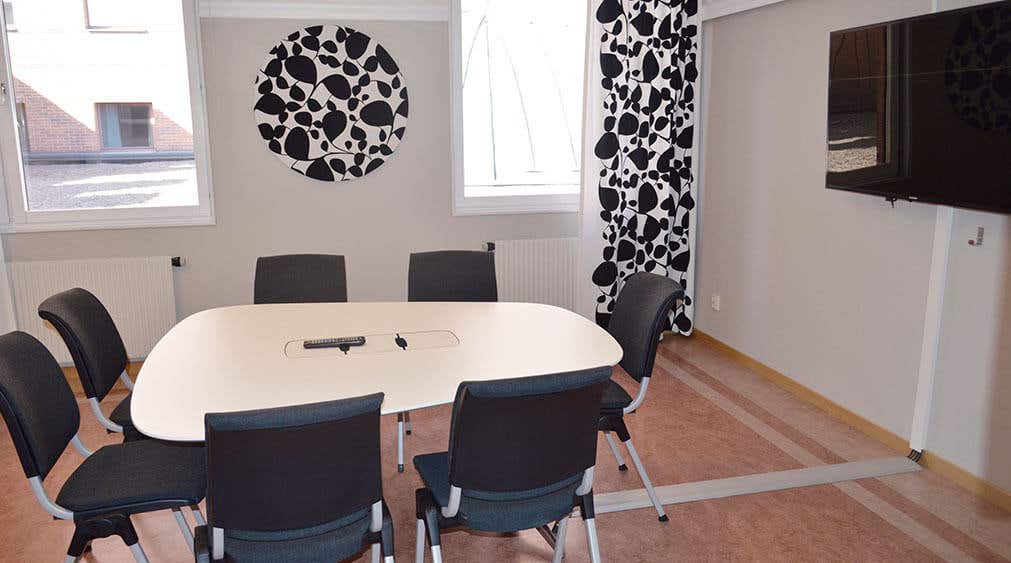 Meeting room Six with space for eight people at Quality Hotel Galaxen in Borlänge