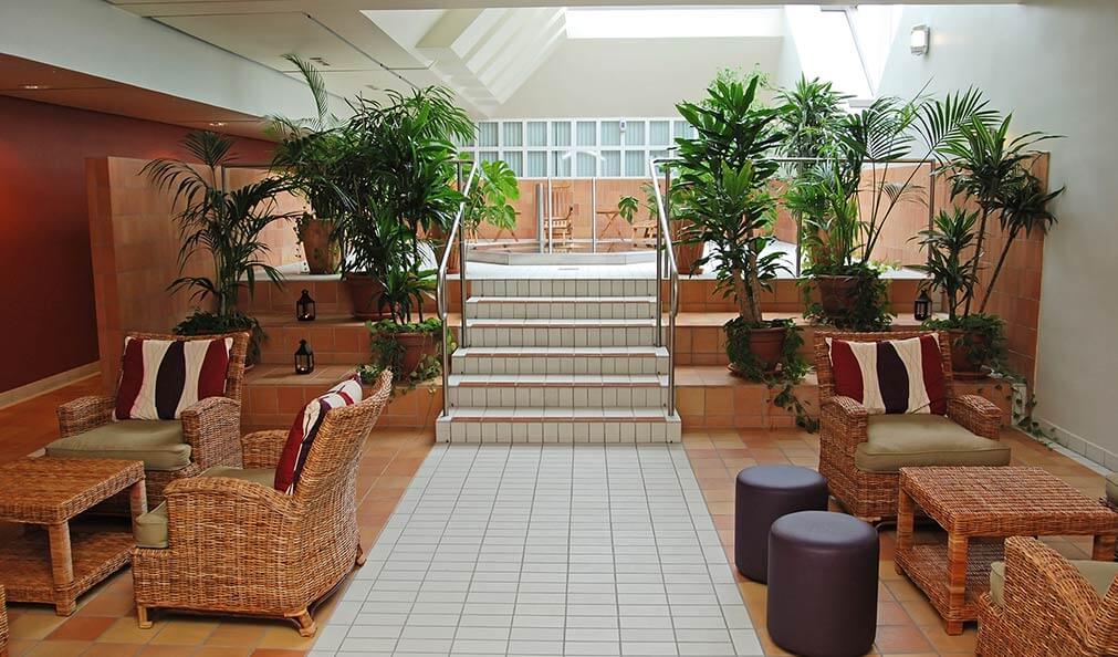 Polaris relaxation area with jacuzzi at Quality Hotel Galaxen in Borlänge
