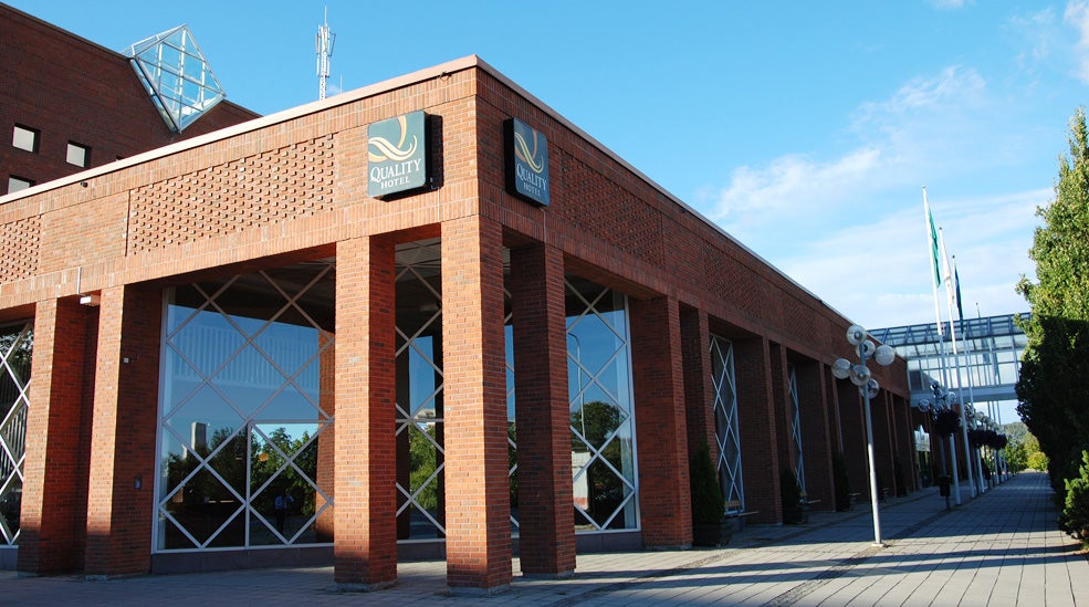 The facade of Quality Hotel Galaxen in Borlange