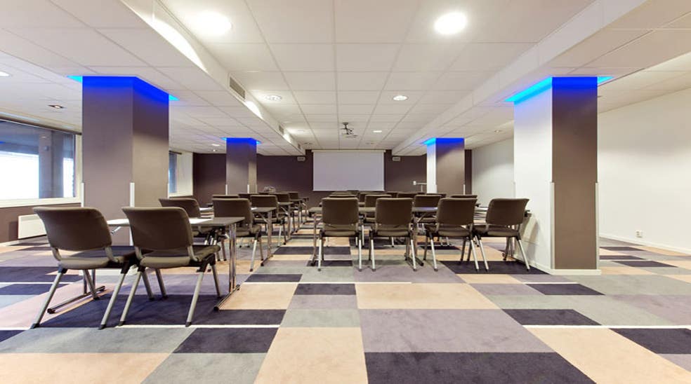 Modern and well-equipped conference room at Quality Grand Hotel in Kristiansund