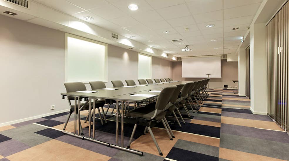 Large state of the art meeting room at Quality Grand Hotel Kristianstad
