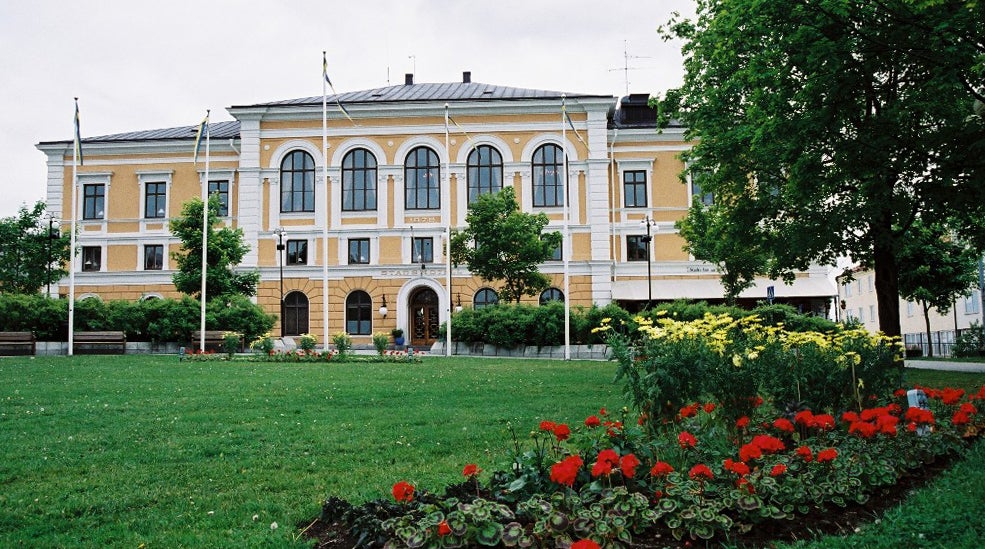 The facade of the Quality Statt Hotel in Hudiksvall