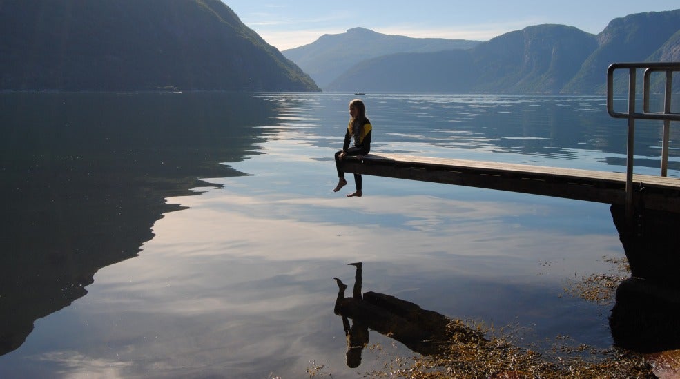 Hardangerfjord at Quality Voringfoss Hotel in Eidfjord
