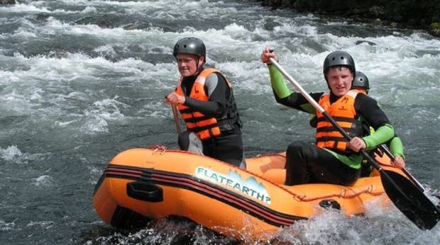 Superb rafting opportunities at Quality Voringfoss Hotel in Eidfjord