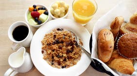 Fresh and healthy breakfast at Quality Lapland Hotel in Gallivare