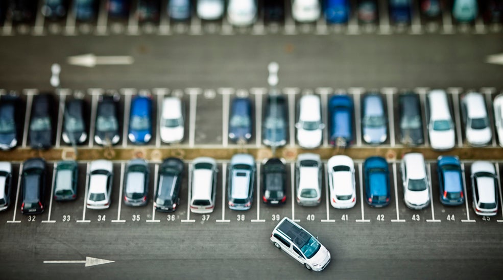 Parking facilities at Quality Lapland Hotel in Gallivare